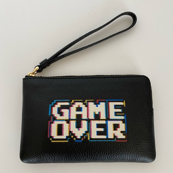 Coach Pac-Man Game Over Wristlet - Picture 2 of 10